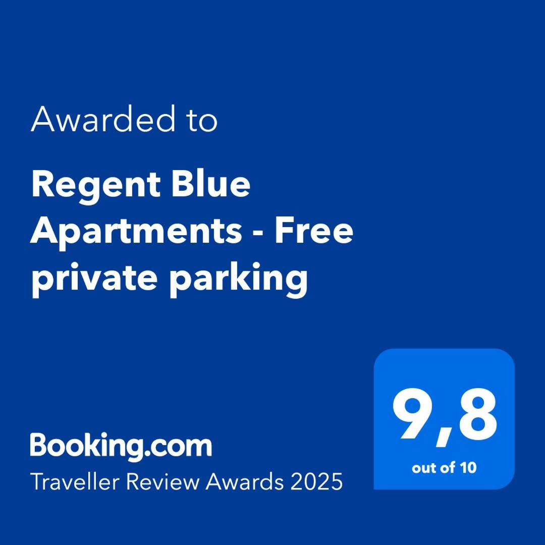 Regent Blue Apartments - Free Private Parking Mostar Kültér fotó